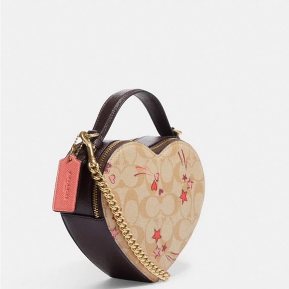 NWT never being open still in plastic Coach Heart Cheap Crossbody bag 💕SOLD💕 - Picture 3 of 9